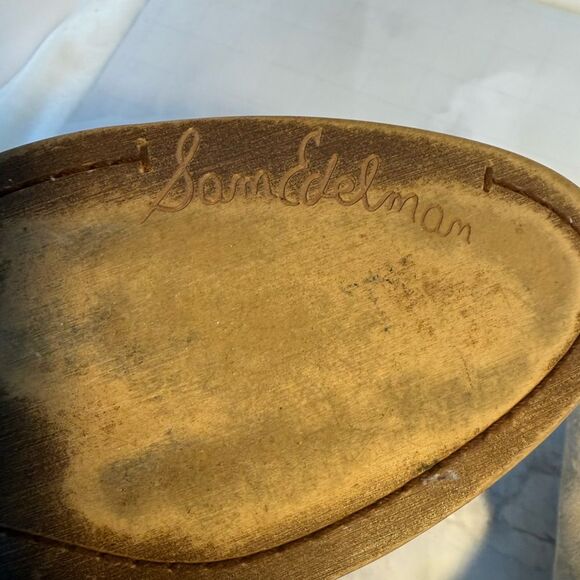 Sam Edelman Petty Suede Ankle Bootie • Neutral Tan • Size 8 - Picture 10 of 13